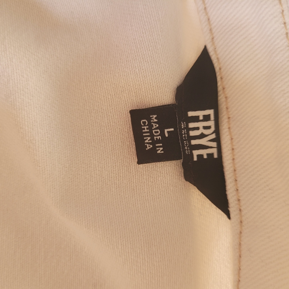 Frye Womens White Jean Dress - Picture 5 of 5